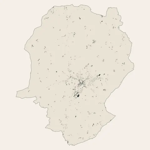 Lubersac : bâti