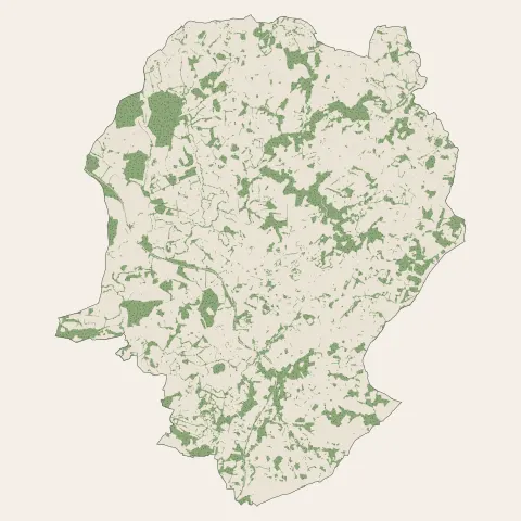 Lubersac : bois, forêts et landes