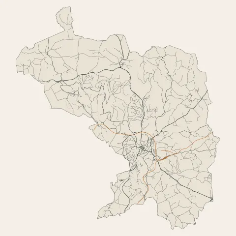 Meymac : voies