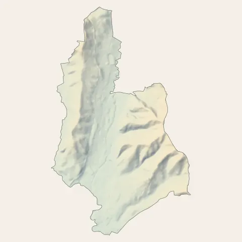 Objat : relief