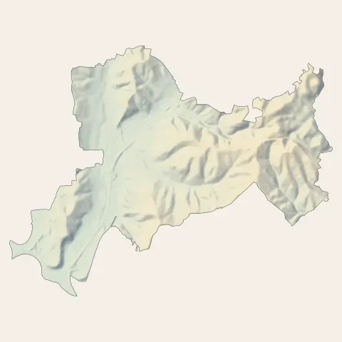 Ussac : relief