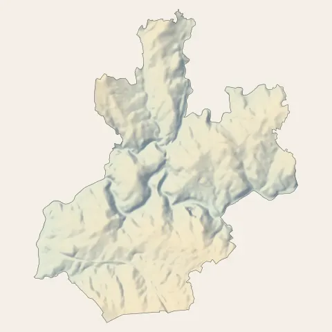 Uzerche : relief
