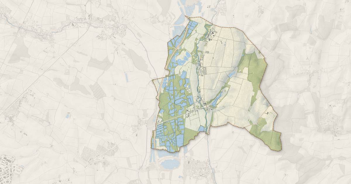 Portrait cartographique de Arceau : relief, eau, forêts, bâti et voies, calculés à partir des données de l'IGN