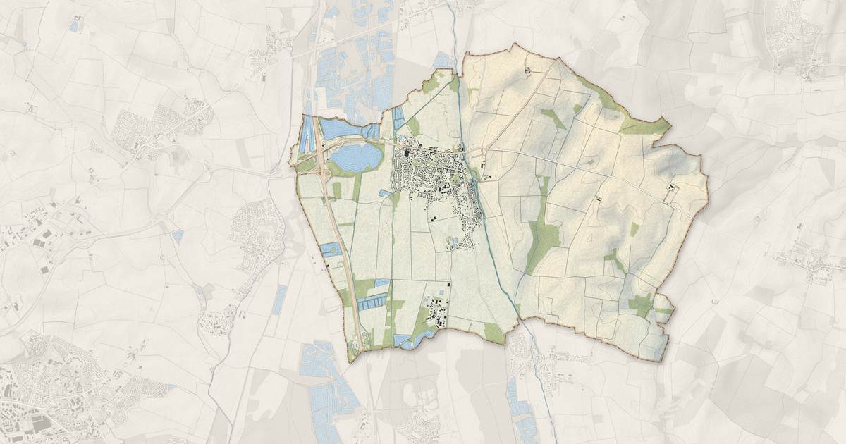 Portrait cartographique de Arc-sur-Tille : relief, eau, forêts, bâti et voies, calculés à partir des données de l'IGN