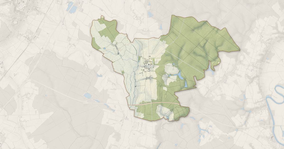 Portrait cartographique de Argilly : relief, eau, forêts, bâti et voies, calculés à partir des données de l'IGN