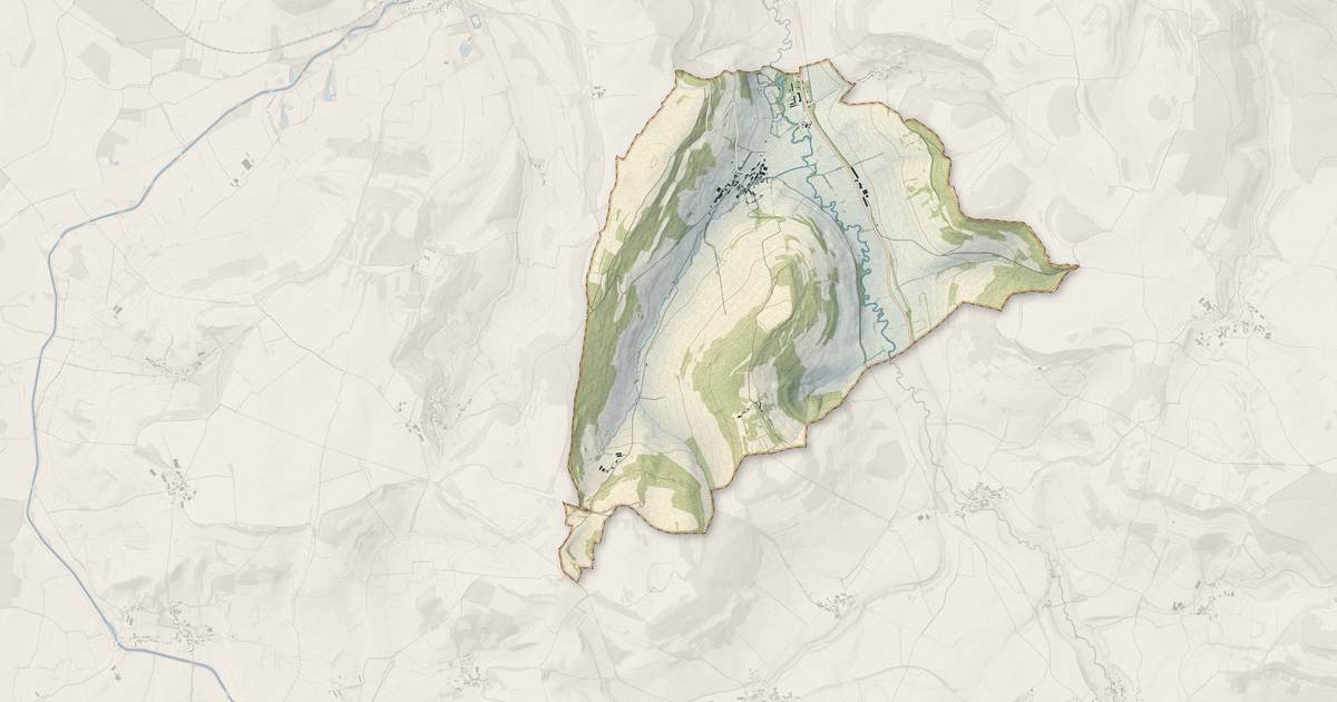 Portrait cartographique de Arnay-sous-Vitteaux : relief, eau, forêts, bâti et voies, calculés à partir des données de l'IGN