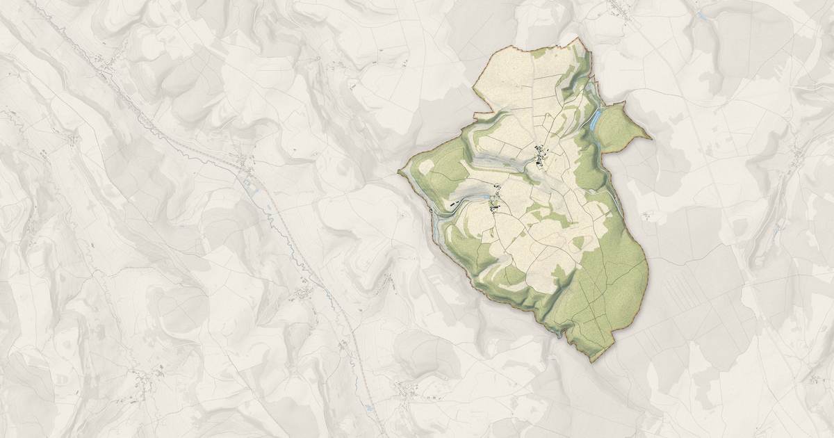 Portrait cartographique de Source-Seine : relief, eau, forêts, bâti et voies, calculés à partir des données de l'IGN