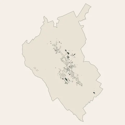 Brazey-en-Plaine : bâti