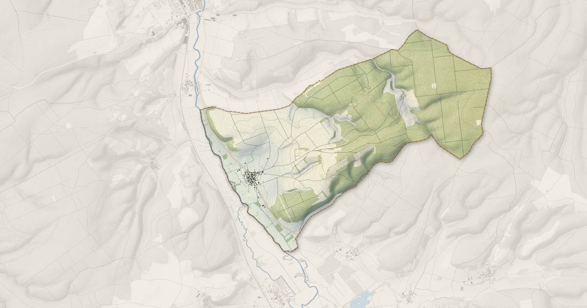 Portrait cartographique de Charrey-sur-Seine : relief, eau, forêts, bâti et voies, calculés à partir des données de l'IGN