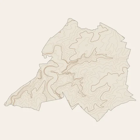 Châtillon-sur-Seine : courbes de niveau