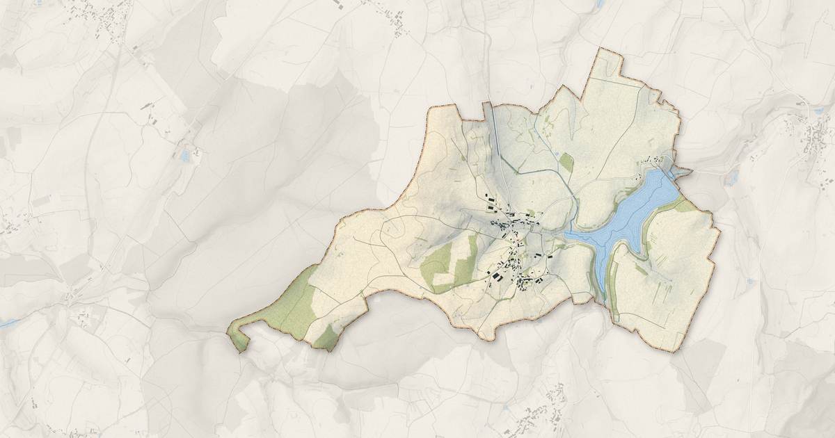 Portrait cartographique de Chazilly : relief, eau, forêts, bâti et voies, calculés à partir des données de l'IGN