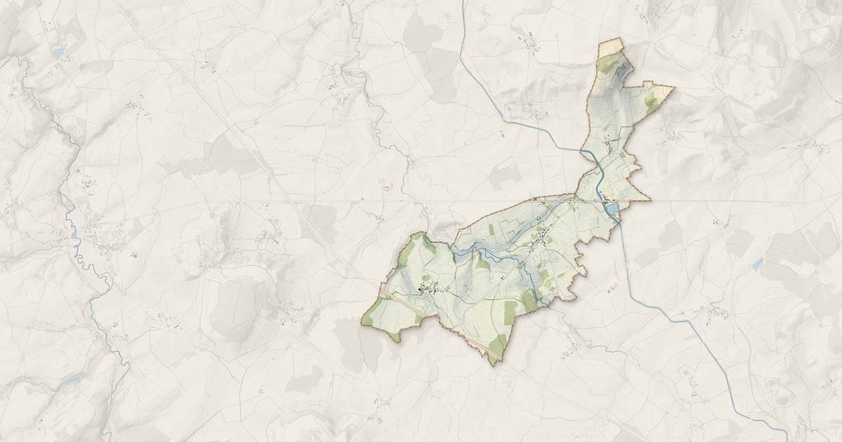Portrait cartographique de Clamerey : relief, eau, forêts, bâti et voies, calculés à partir des données de l'IGN