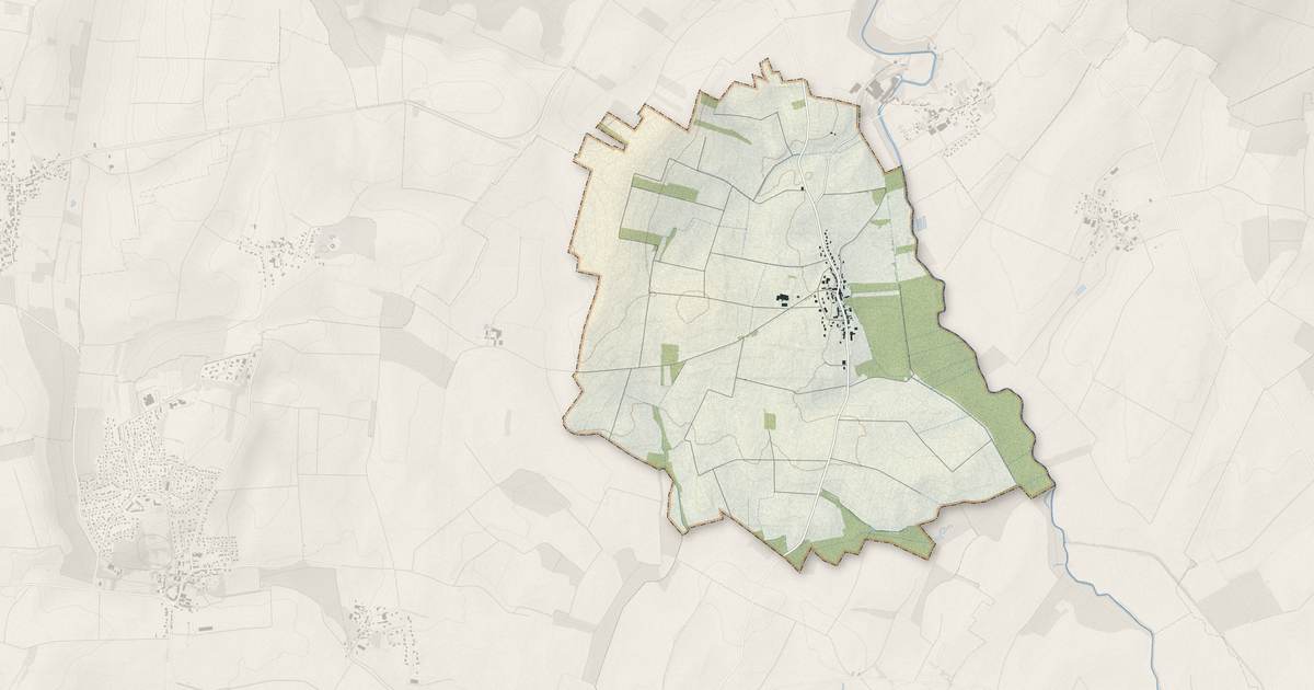 Portrait cartographique de Cuiserey : relief, eau, forêts, bâti et voies, calculés à partir des données de l'IGN