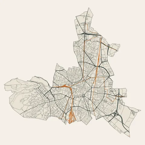 Dijon : voies