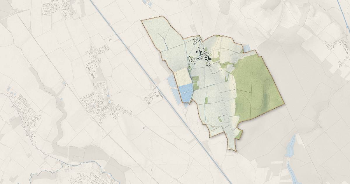 Portrait cartographique de Échigey : relief, eau, forêts, bâti et voies, calculés à partir des données de l'IGN