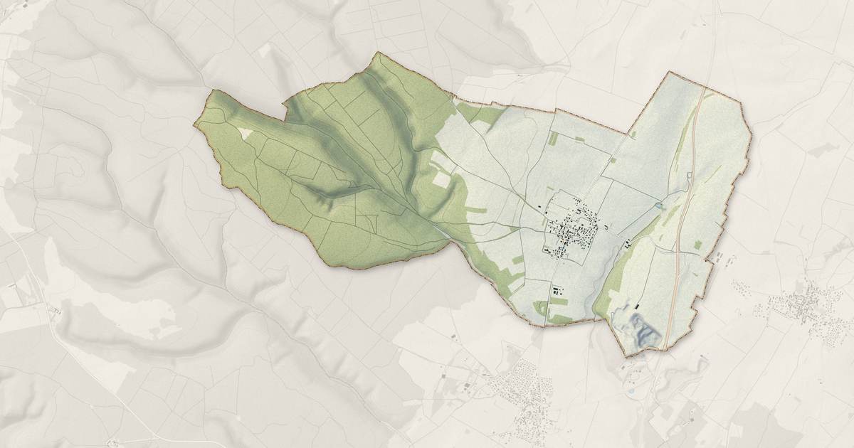 Portrait cartographique de Épagny : relief, eau, forêts, bâti et voies, calculés à partir des données de l'IGN