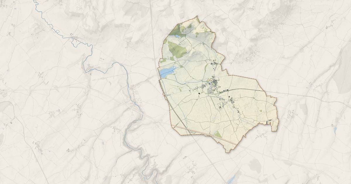 Portrait cartographique de Époisses : relief, eau, forêts, bâti et voies, calculés à partir des données de l'IGN