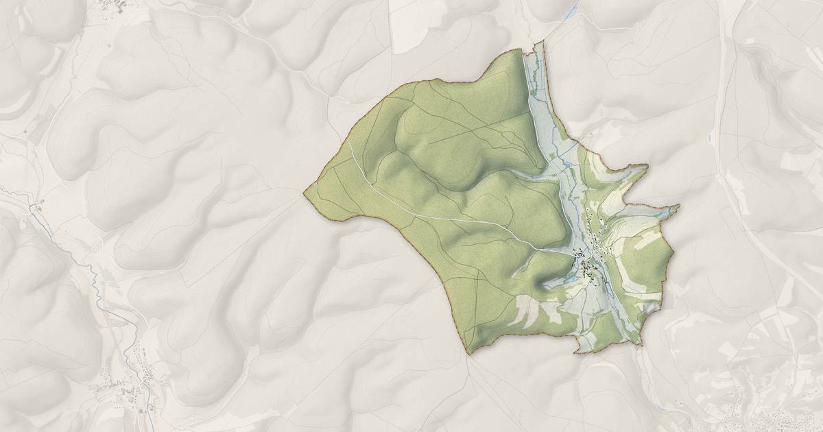 Portrait cartographique de Foncegrive : relief, eau, forêts, bâti et voies, calculés à partir des données de l'IGN
