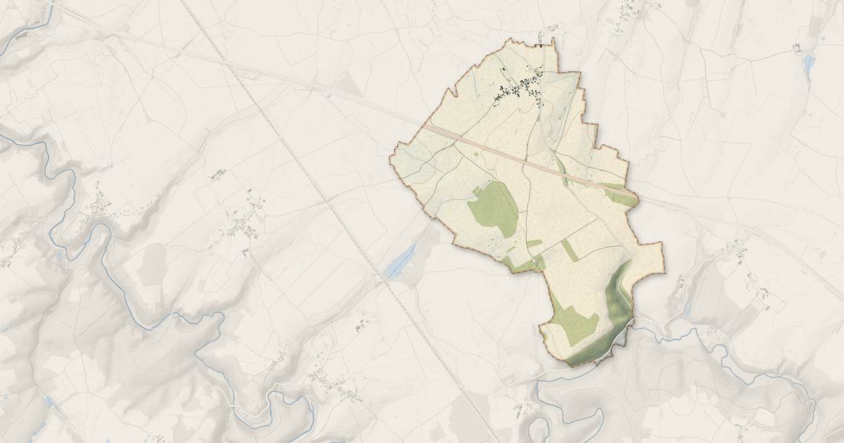 Portrait cartographique de Forléans : relief, eau, forêts, bâti et voies, calculés à partir des données de l'IGN
