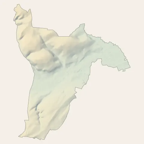 Is-sur-Tille : relief