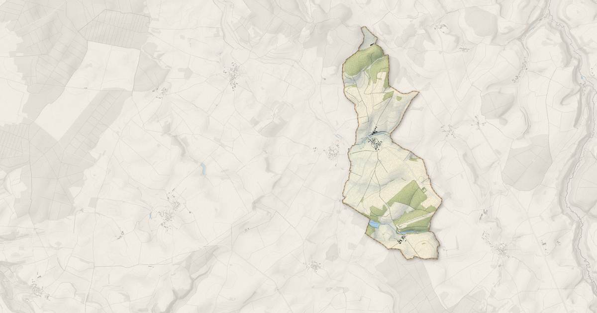 Portrait cartographique de Jours-lès-Baigneux : relief, eau, forêts, bâti et voies, calculés à partir des données de l'IGN