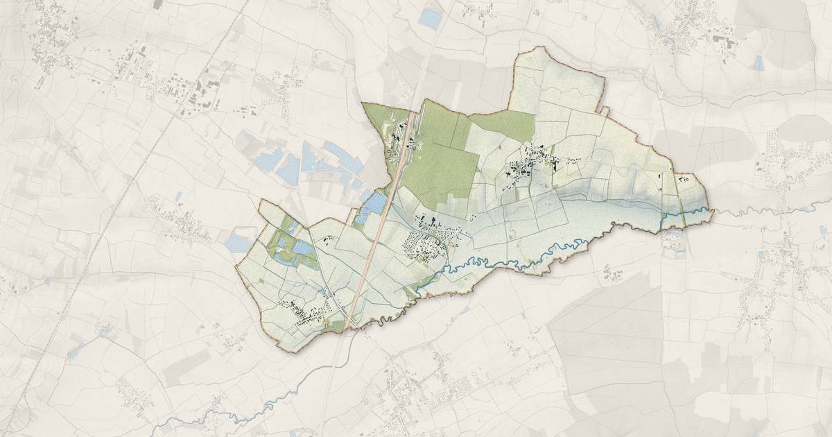 Portrait cartographique de Merceuil : relief, eau, forêts, bâti et voies, calculés à partir des données de l'IGN