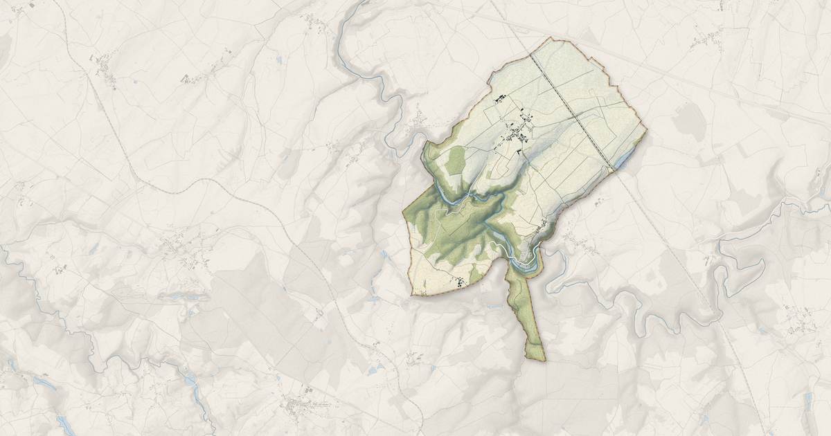 Portrait cartographique de Montberthault : relief, eau, forêts, bâti et voies, calculés à partir des données de l'IGN