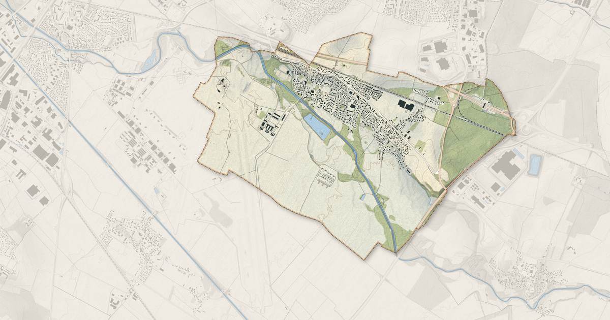 Portrait cartographique de Neuilly-Crimolois : relief, eau, forêts, bâti et voies, calculés à partir des données de l'IGN