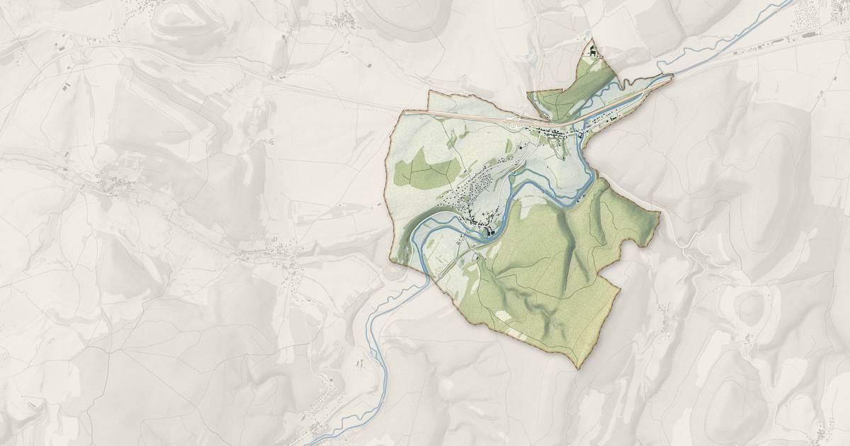 Portrait cartographique de Sainte-Marie-sur-Ouche : relief, eau, forêts, bâti et voies, calculés à partir des données de l'IGN