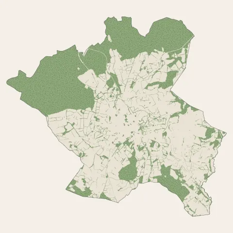 Saulieu : bois, forêts et landes
