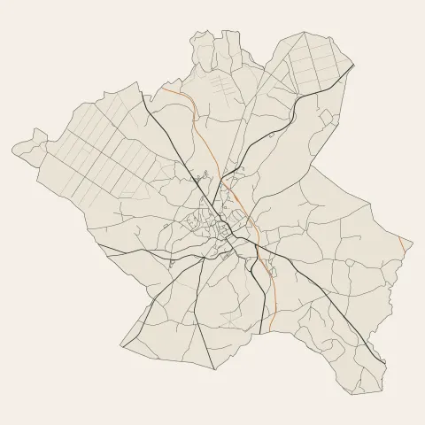 Saulieu : voies