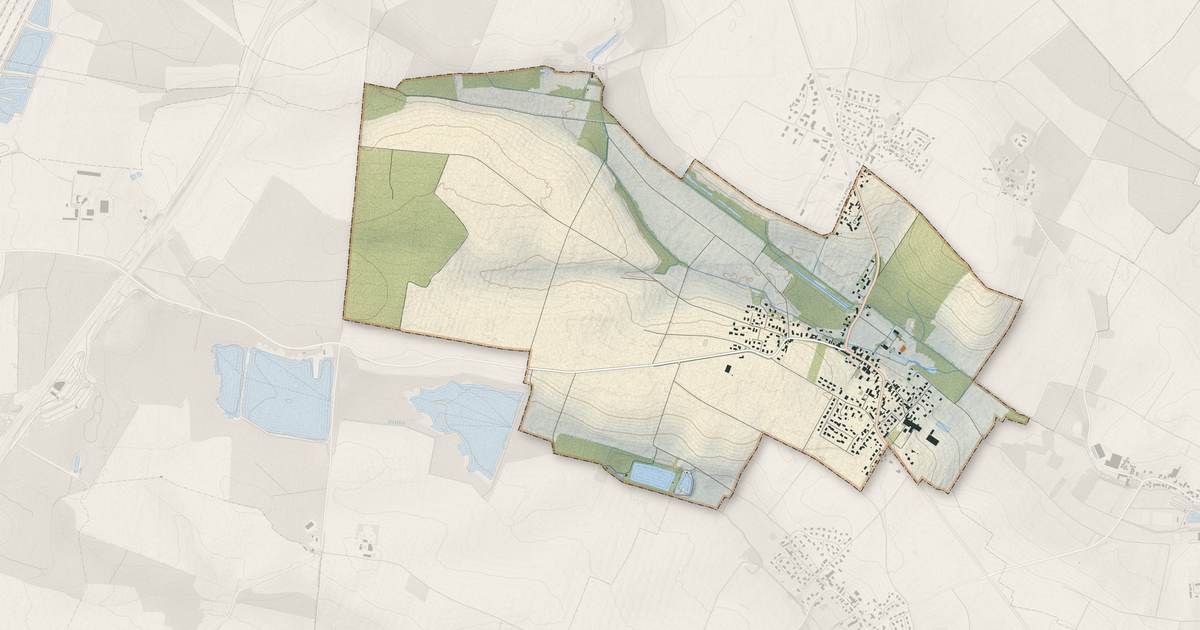 Portrait cartographique de Saulon-la-Rue : relief, eau, forêts, bâti et voies, calculés à partir des données de l'IGN