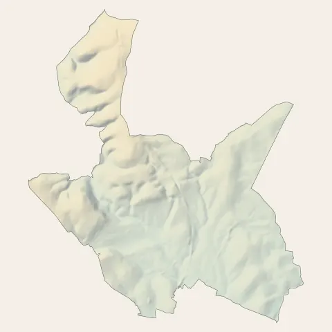Selongey : relief
