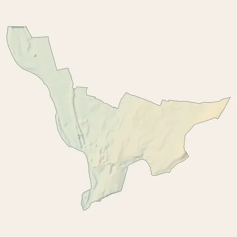 Seurre : relief