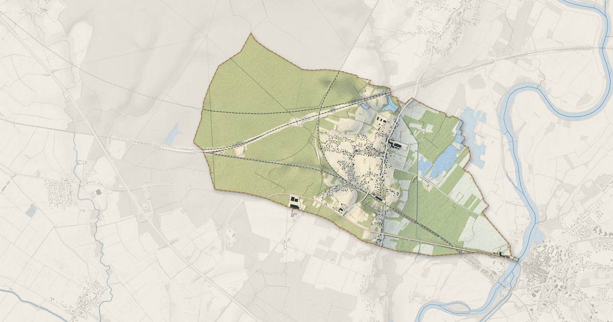 Portrait cartographique de Villers-les-Pots : relief, eau, forêts, bâti et voies, calculés à partir des données de l'IGN