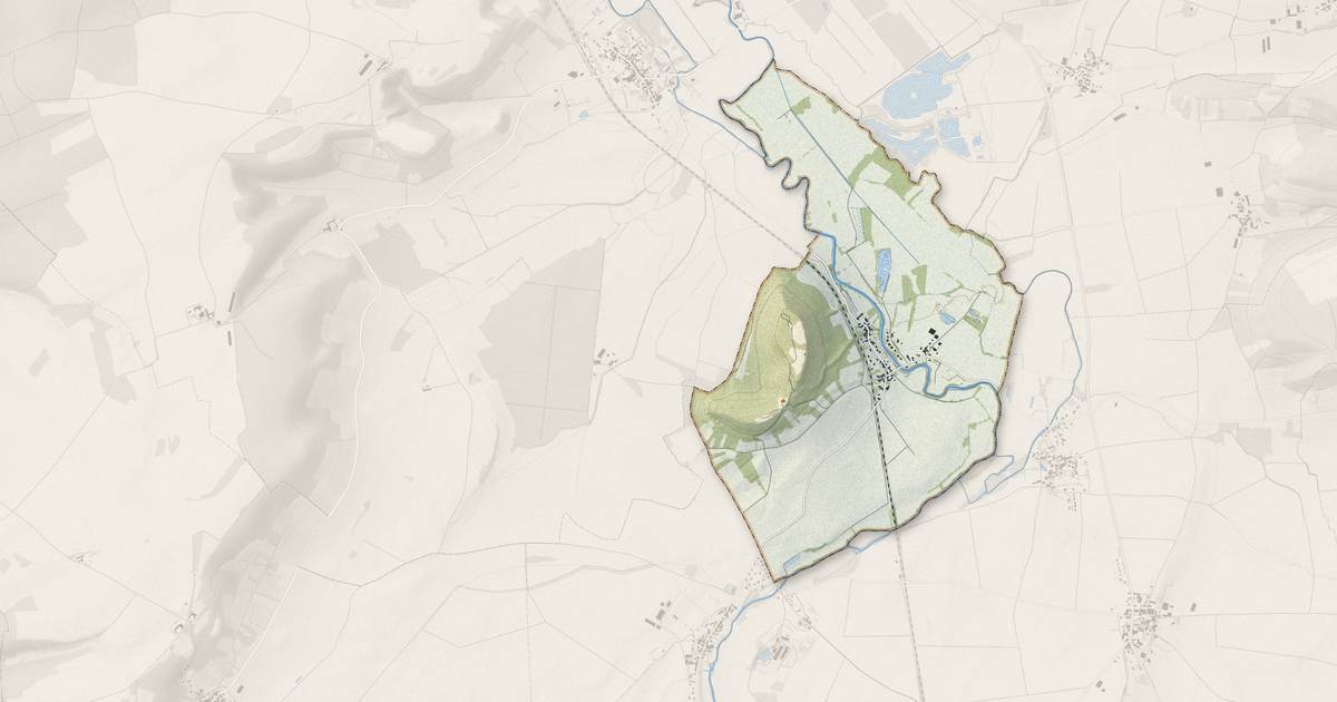 Portrait cartographique de Vix : relief, eau, forêts, bâti et voies, calculés à partir des données de l'IGN