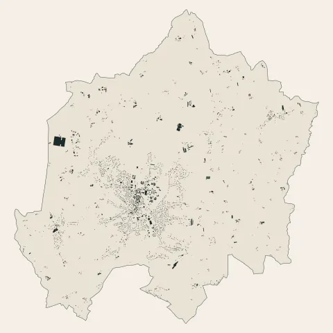 Bégard : bâti