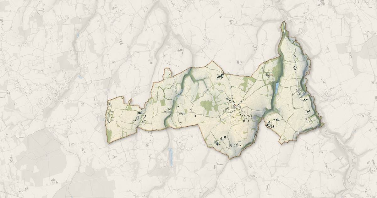 Portrait cartographique de Bringolo : relief, eau, forêts, bâti et voies, calculés à partir des données de l'IGN