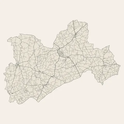 Le Mené : voies