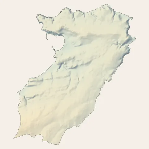 Erquy : relief