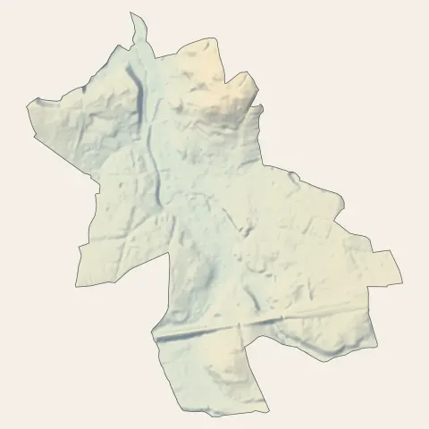 Guingamp : relief