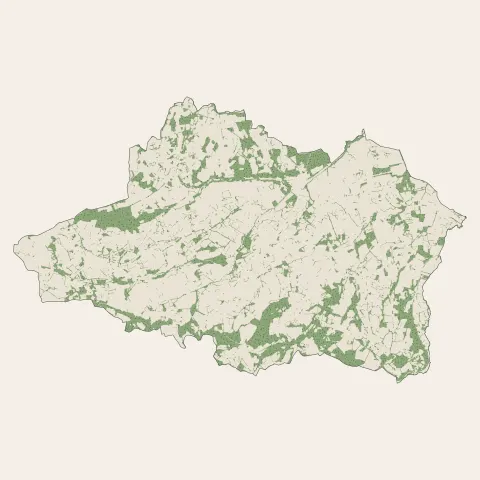 Hénon : bois, forêts et landes