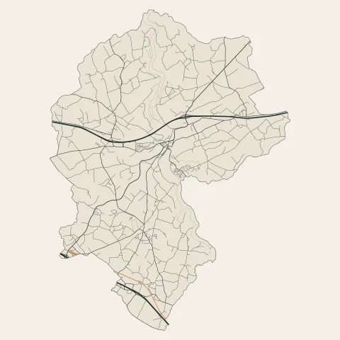 Jugon-les-Lacs : voies