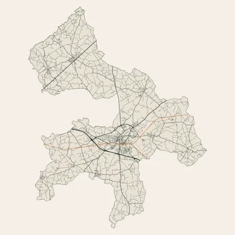 Lamballe-Armor : voies