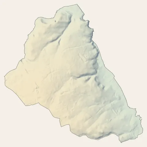 Langueux : relief