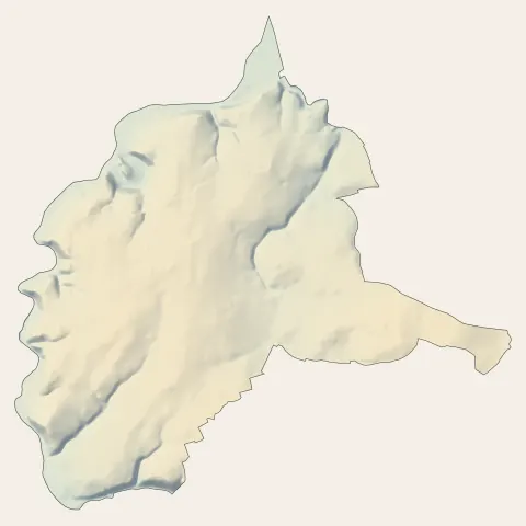 Lanvallay : relief
