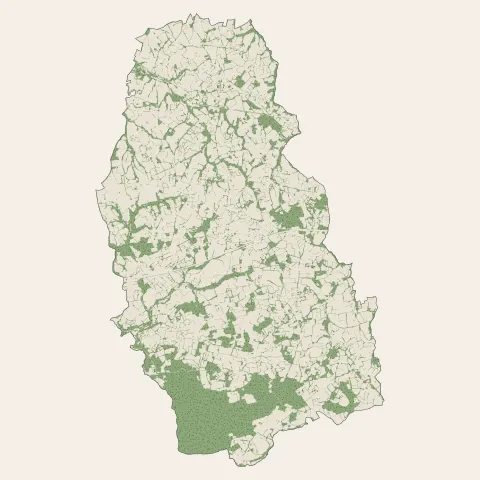 Louargat : bois, forêts et landes