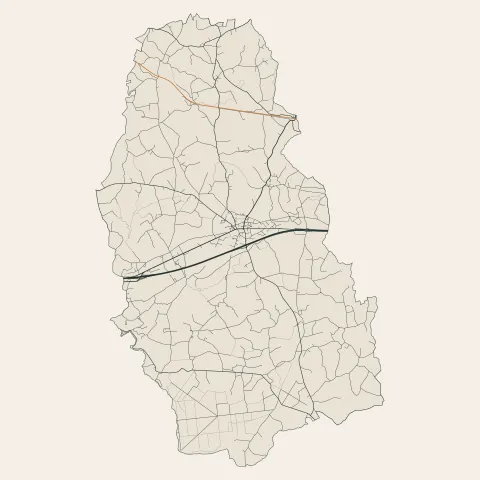Louargat : voies