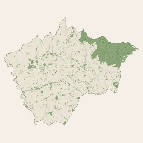 Loudéac : bois, forêts et landes