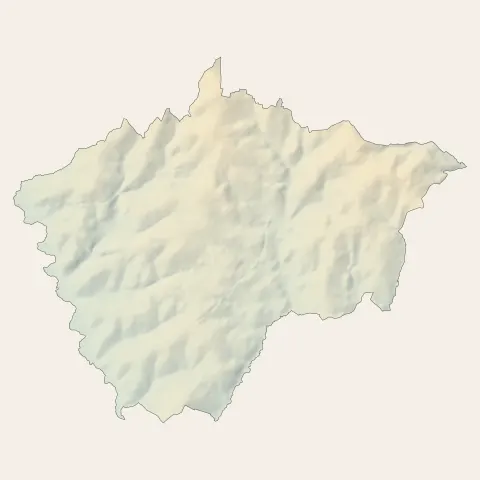 Loudéac : relief